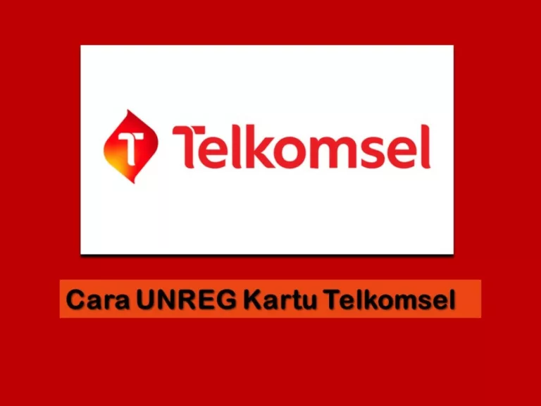 Cara UNREG Telkomsel