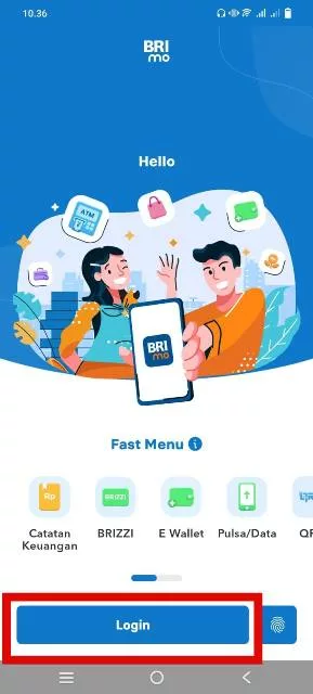 Login BRImo