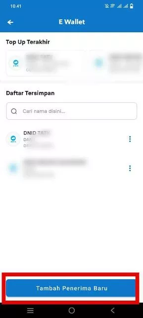 Tambah Penerima Baru