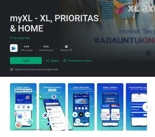 Aplikasi MyXL